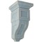 Ekena Millwork 6"W x 6 3/4"D x 12"H Large Reyes Wood Vintage Decor Corbel, Driftwood Blue CORWD06X06X12RYBU - alternate 1